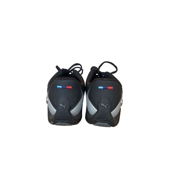 PUMA Mens Black And Silver BMW Motorsport Drift Cat 8 Motorsport Shoes Size 11 main image 8